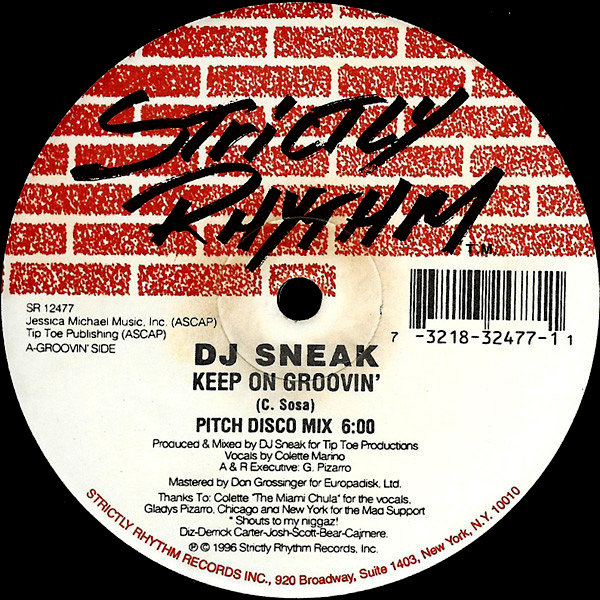 DJ Sneak — Keep On Groovin