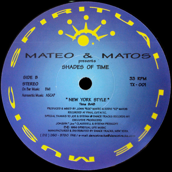 Mateo & Matos — New York Style (1996)