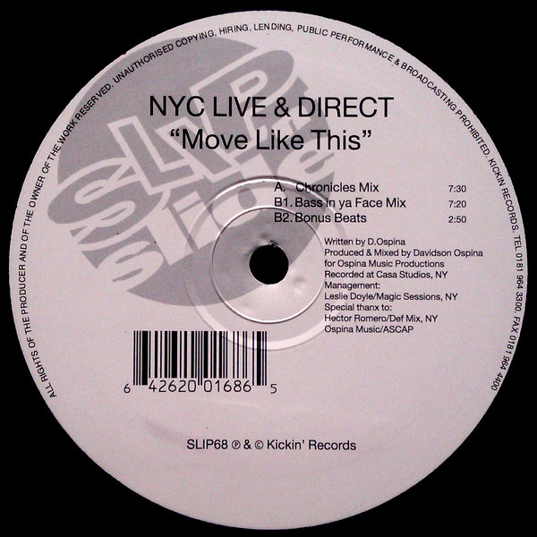 NYC Live And Direct — Move Like This (1998)