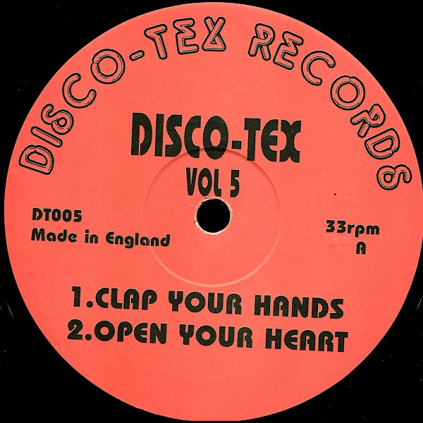 Disco-Tex — Clap Your Hands (1997)