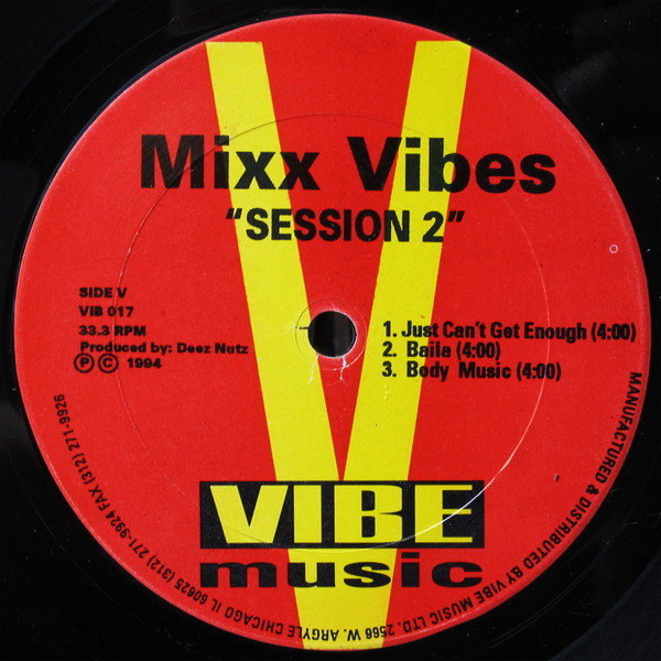 Mixx Vibes — Body Music — 1994