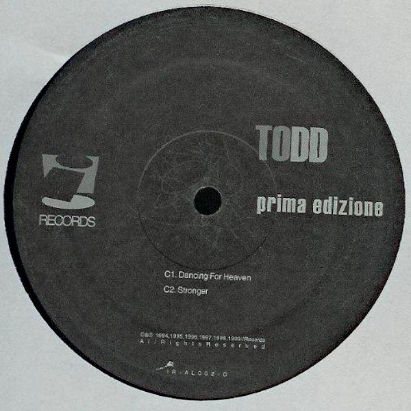 Todd Edwards — Dancing For Heaven (1995)