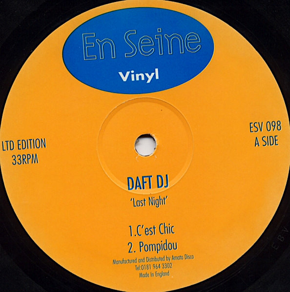 Daft DJ — Last Night (1998)