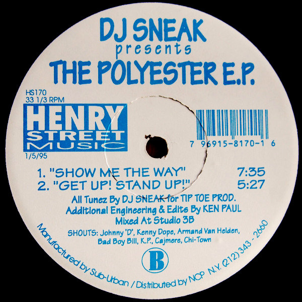 DJ Sneak — Show Me The Way (1995)