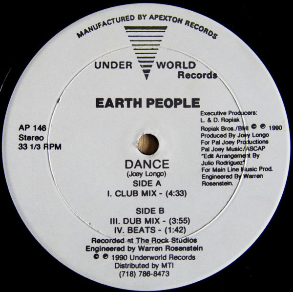 Earth People — Dance (1990)