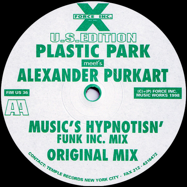 Plastic Park — Music’s Hypnotisn’ (1998)