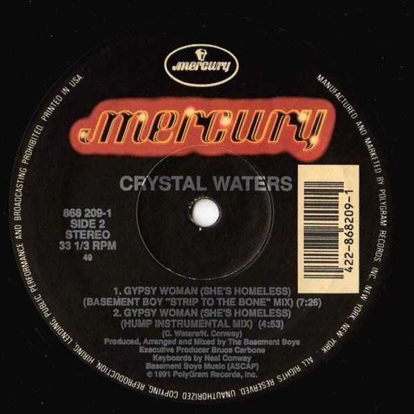 Crystal Waters — Gypsy Woman (She