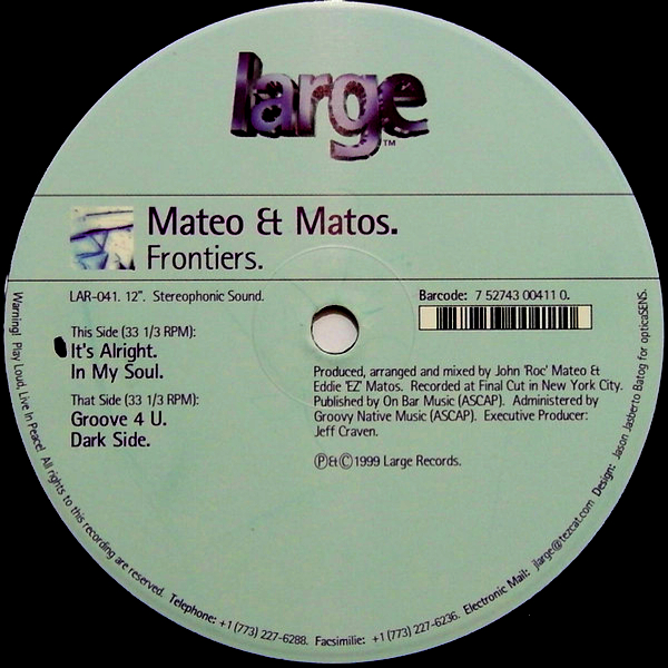 Mateo + Matos — Dark Side (1999)