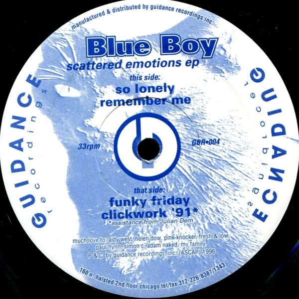 Blue Boy — So Lonely (1996)