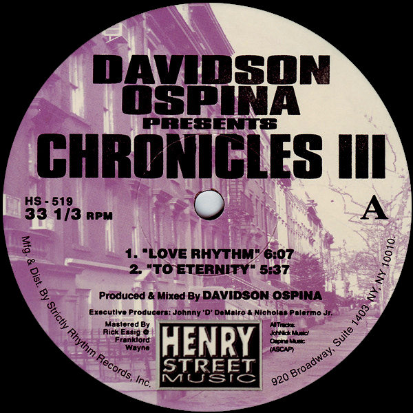 Davidson Ospina — Love Rhythm (1996)