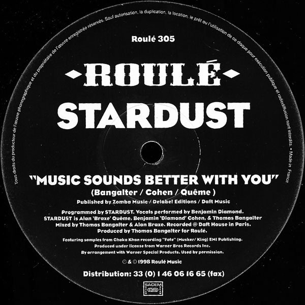 Stardust — Music Sounds Better With You (1998)